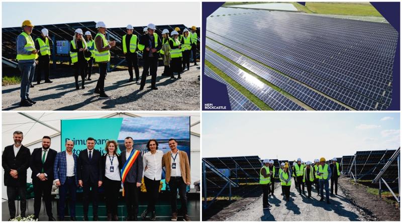 NEPI Rockcastle inaugurează primul parc fotovoltaic din portofoliu în Chișineu-Criș. Valoarea investiției este de 30 milioane de euro


