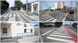Lucrările de modernizarea a buclei de întoarcere a tramvaielor din zona Făt-Frumos s-au încheiat