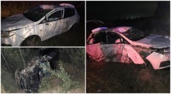 Accident rutier cu 2 victime azi noapte în Andrei Șaguna