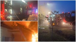 Incendiu violent izbucnit azi noapte la o gospodărie din Dieci, din cauza coșului de fum amplasat necorespunzător