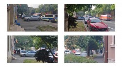 Desfășurare de forțe pe strada Mărășești. Un individ surescitat, având un cutter asupra lui, a stârnit panică printre cei din jur