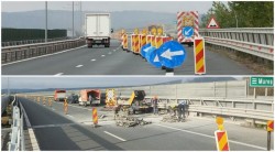 Circulație restricționată pe autostrada A1 Nădlac – Sibiu. Se execută lucrări de reparații

