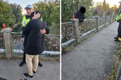 Student neînțeles de cei din jur oprit de la tentativă de sinucidere de polițiștii locali! Tânărul a vrut să se arunce de pe un pod