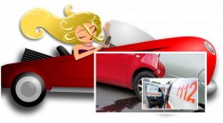 Șoferiță de 18 ani rănită în urma unui accident rutier produs în Grădiște
