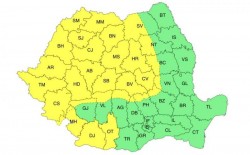 Codul galben de vânt puternic prelungit în Arad

