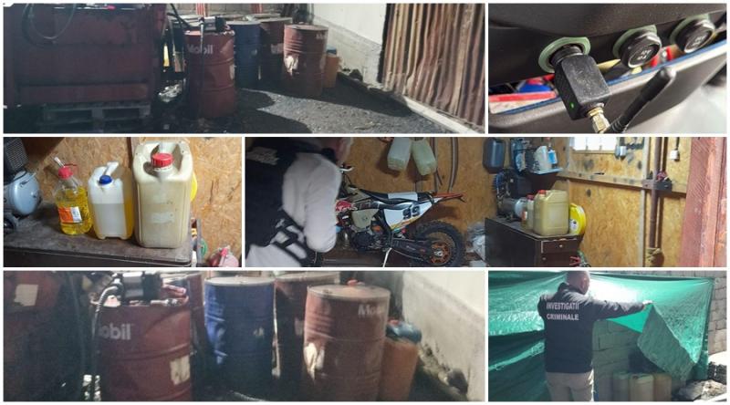 Zece bărbați din Arad și Hunedoara reținuți pentru furt de combustibil. Prejudicial estimat este de circa 200.000 de lei