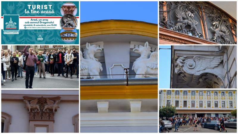 „Arad, un oraș sub semnul Dragonului” – un nou tur tematic marca Arad Free Tours
