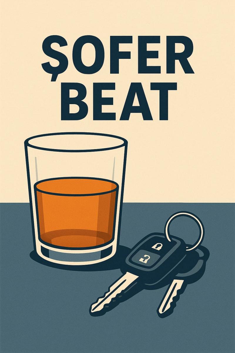 Beat criță la volan în miez de noapte în Arad: Șoferul avea o alcoolemie de 1,21 la mie 


