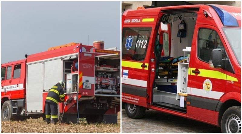 Bilanțul misiunilor pompierilor arădeni în acest sfârșit de săptămână: 65 de situații de urgență, dintre care 56 ale echipajelor medicale SMURD