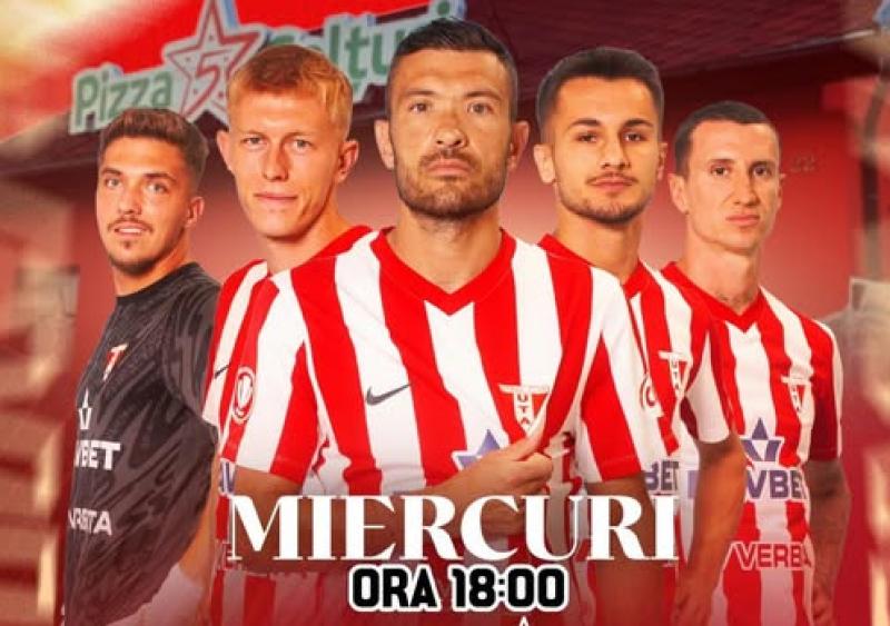 Dacă vrei să stai față în față cu 5 jucători reprezentativi ai UTA-ei, te duci la Pizza 5 Colțuri în Micălaca