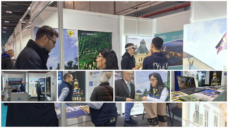 Aradul promovat la Novi Sad la Târgului Internațional de Turism