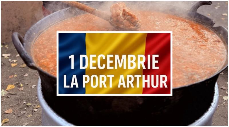 Show culinar și muzical la Port Arthur de Ziua Națională a României