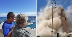 A murit muncitorul român din Italia prins sub dărâmăturile unui turn medieval din Roma. Soția și fiica sa au asistat la operațiunile de salvare. Cum s-a petrecut tragedia