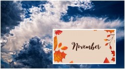 Vreme în general bună în luna noiembrie. Prognoza meteo pentru următoarele patru săptămâni


