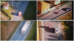 Motociclist lăsat 2 ani fără permis și o amendă de 16.000 de lei