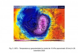 Ce este vortexul polar și care va fi evoluția acestuia în luna noiembrie