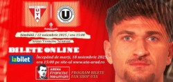S-au pus în vânzare biletele pentru meciul de sâmbătă UTA – U Cluj