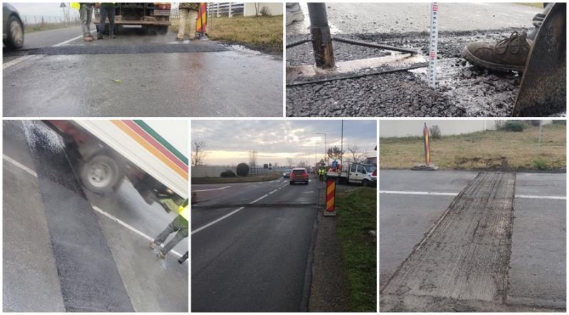 Se montează limitatoare de viteză pe drumurile județene