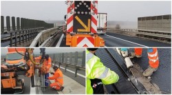 Trafic restricționat pe mai multe porțiuni de autostradă în vestul țării. Se execută lucrări de mentenanță și reparații

