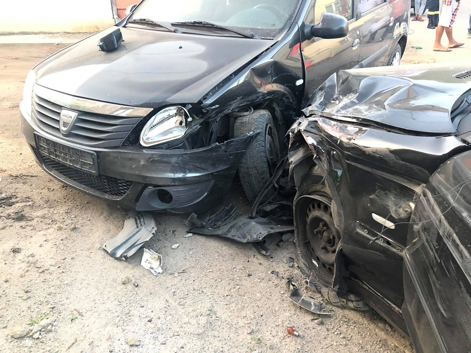 Accident cu trei mașini și o alcoolemie de 1,08 2