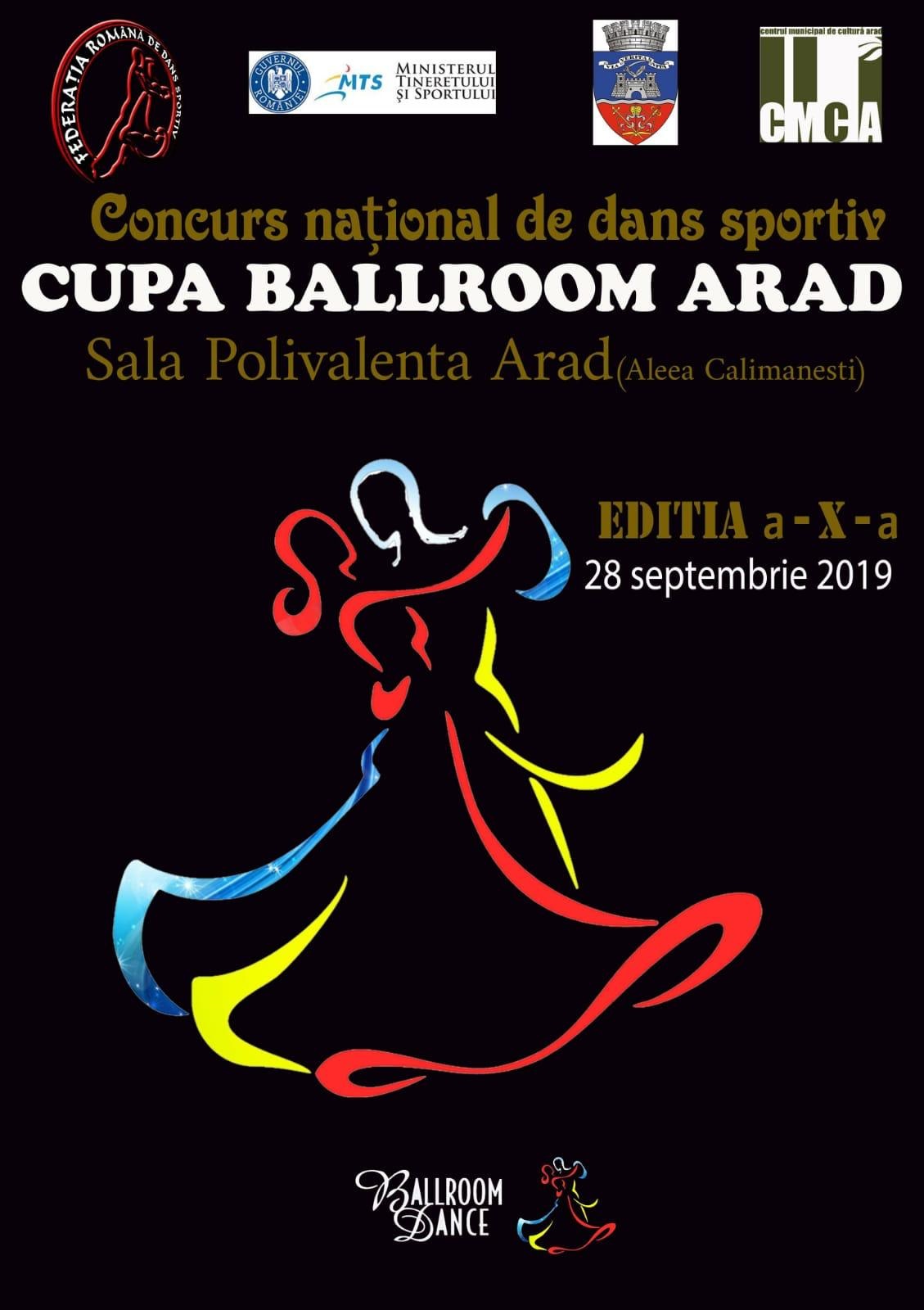 Concursul național de dans sportiv „Cupa Ballroom“, ediția a X-a, la Arad