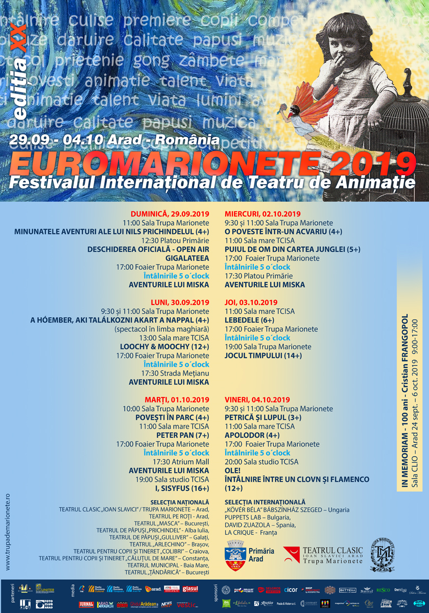 Euromarionete 2019 – șase zile de poveste 