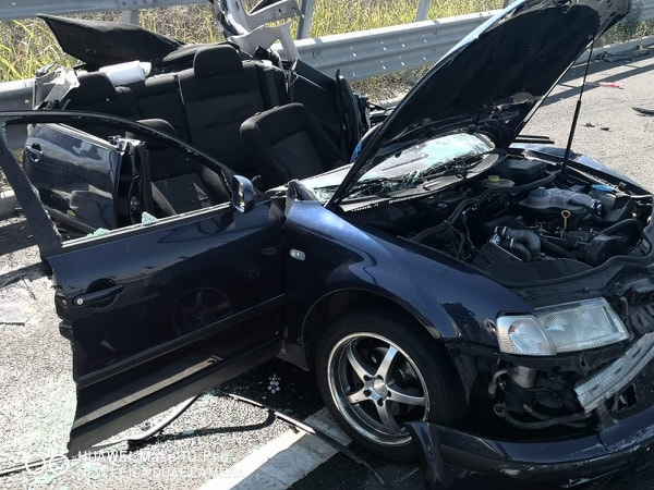 GRAV accident pe autostrada A1 în Arad, cu șapte victime din care una încarcerată 1