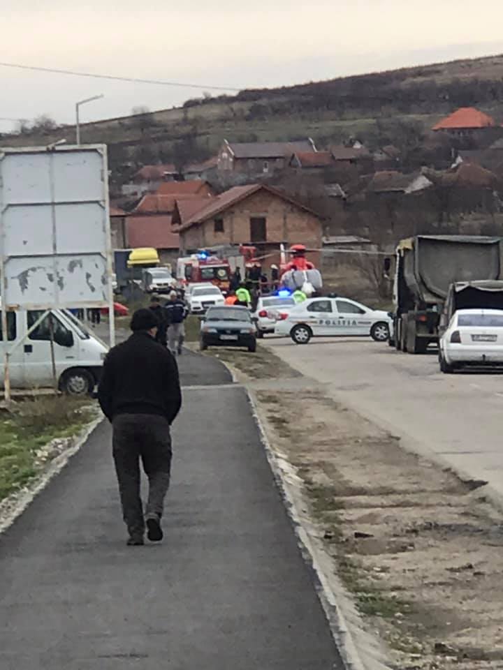 Grav accident pe un drum județean din Arad! Intervine elicopterul SMURD