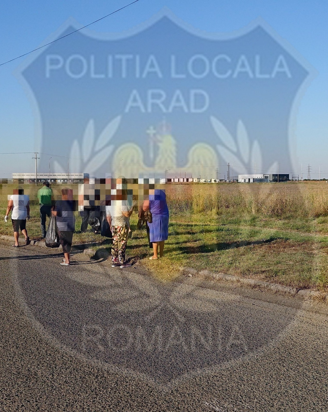 Muncă în folosul comunității pentru cerșetorii și vagabonzii din Arad 2