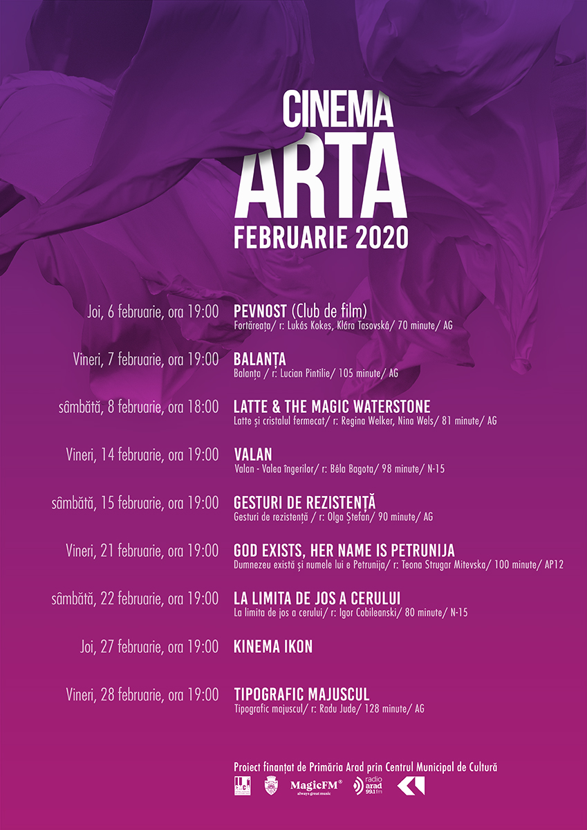 Nouă filme la Arta în februarie