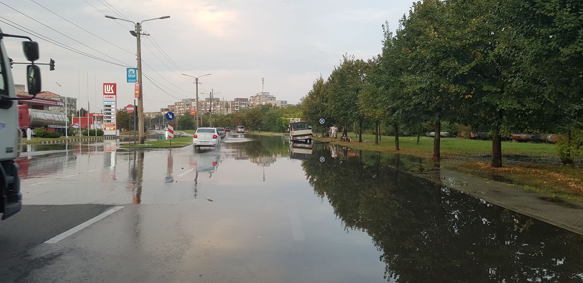 Ploaia de vară a inundat din nou zonele „cheie” ale municipiului 5